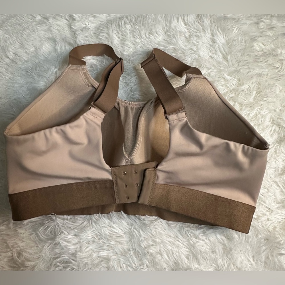 ThirdLove Sports Bra 34 E Brown Kinetic Adjustable High Support Cups Wireless - Picture 13 of 13